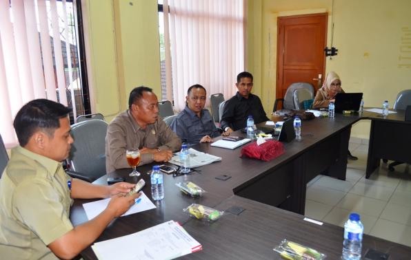 Ruang Rapat DPRD Kab. Belitung Timur, Senin 29 Januari 2018