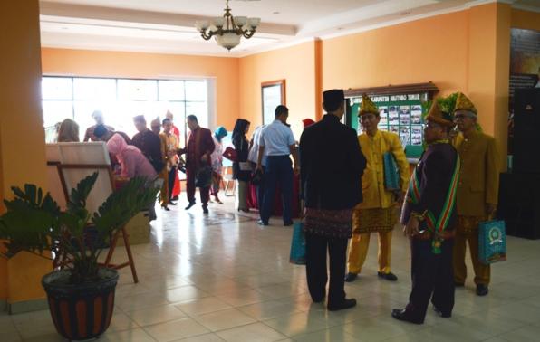 Lobby Depan Kantor DPRD Kab. Belitung Timur, Sabtu, 27 Januari 2018